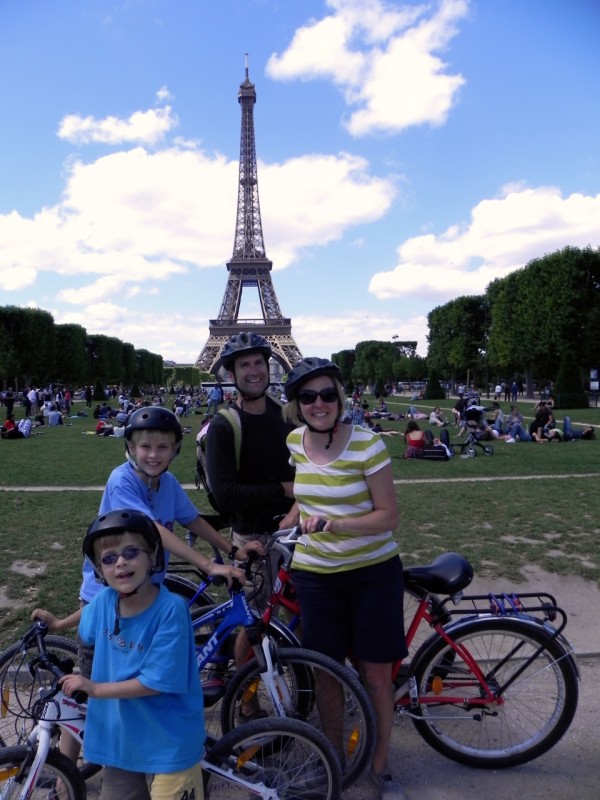 copii familie biciclete paris copii familie biciclete paris