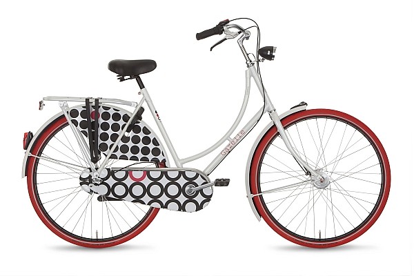 bicicleta gazelle classic rosu negru bicicleta gazelle classic rosu negru