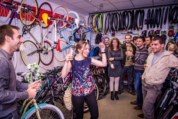 printre biciclete la Biciclop printre biciclete la Biciclop