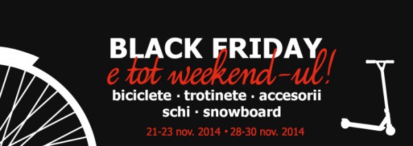 Black Friday biciclete 2014