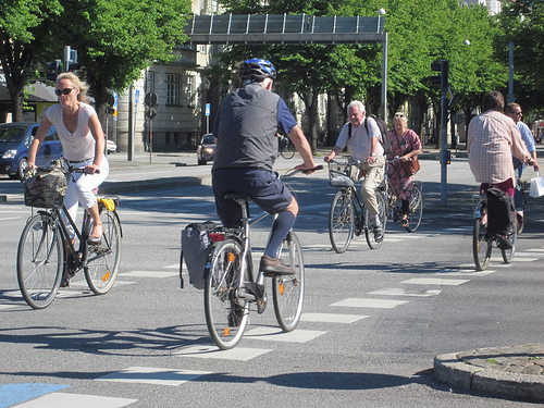 Malmo si pistele de biciclete