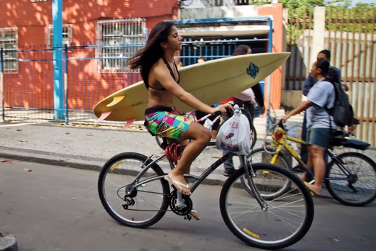 Cu bicicleta in Rio de Janeiro