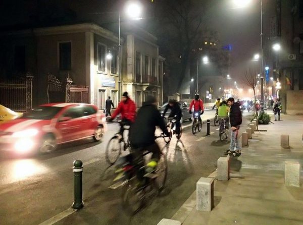 Pista biciclete Calea Victoriei