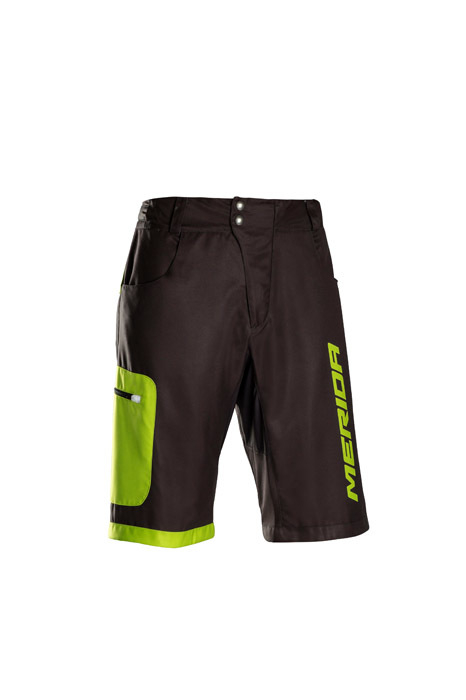 Pantaloni scurti MERIDA F43 Baggz fara insertie Verde marimea M