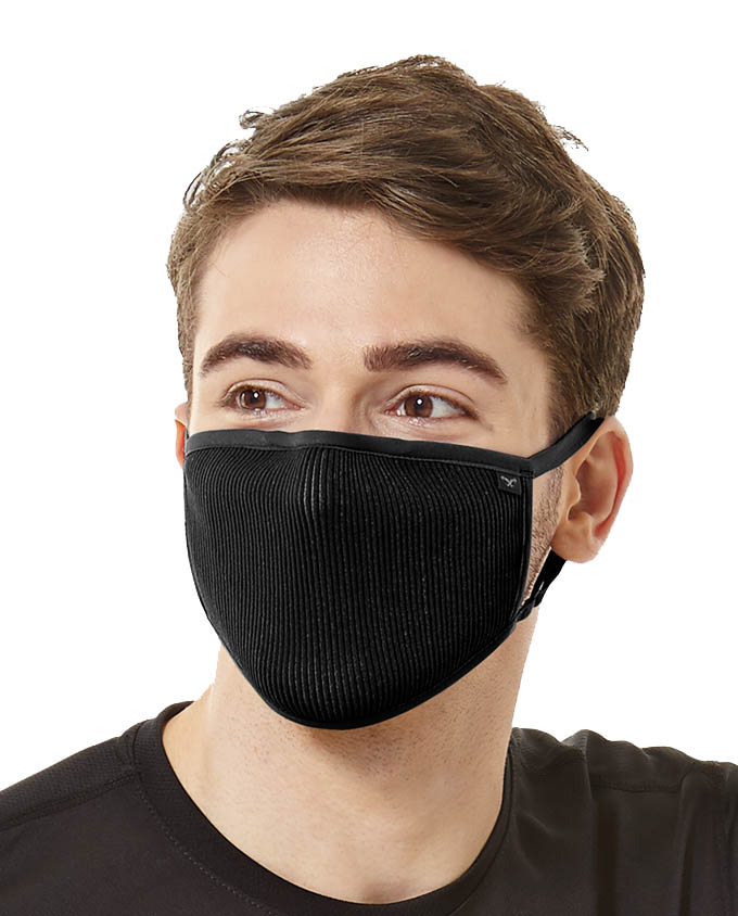 Masca pentru sportivi Naroo FU+ cu filtrare particule Negru L